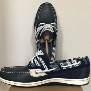 Sperry Koifish in “knit navy” NWT & box